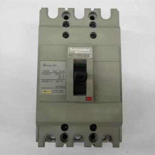 原装正品NSC100S3060N 3P 60A施耐德空气开关塑壳式断路器询价