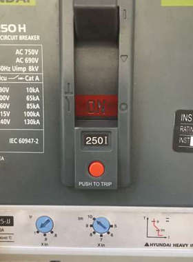 HYUNDAI UPB250H MOLDED CASE CIRCUIT BREAKER 250I MTM-25-JJ议