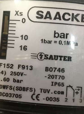 SAACKE SAUTER DSB152F913 SAACKE SAUTER DSB152 F913议价