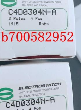C4D0304N-A  C4D0304N-A ELECTROSWITCH 全新原装正品 开关 询价