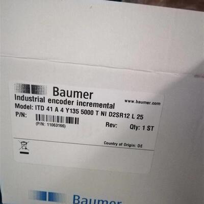 原装全新堡盟编码器Baumer ITD 41A4Y135 5000 T NI D2SR12 L询价