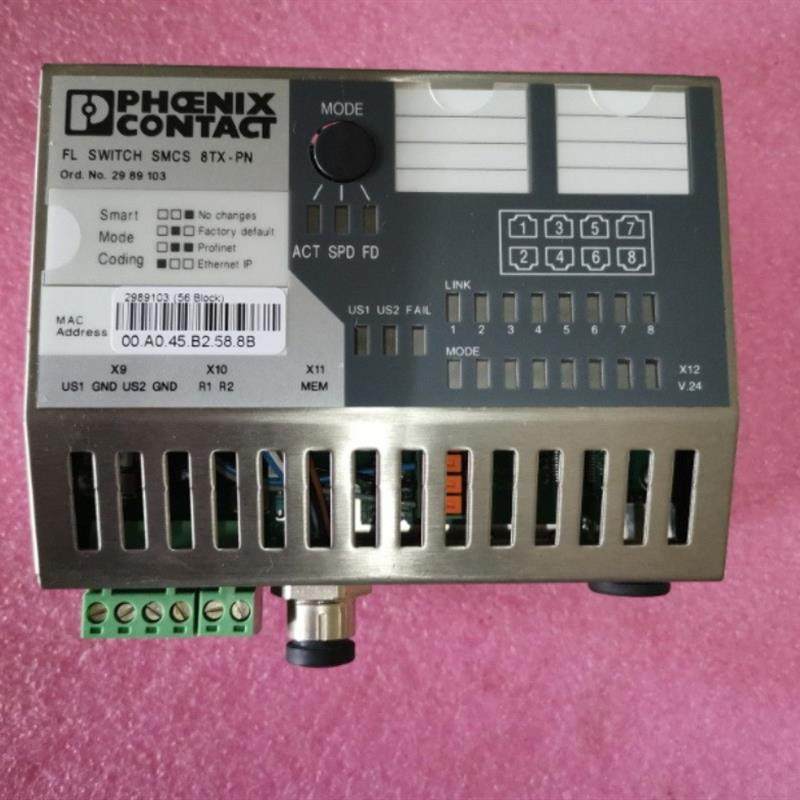 全新原装菲尼克斯 FL SWITCH SMCS 8TX-PN 2989103 无包装现询价
