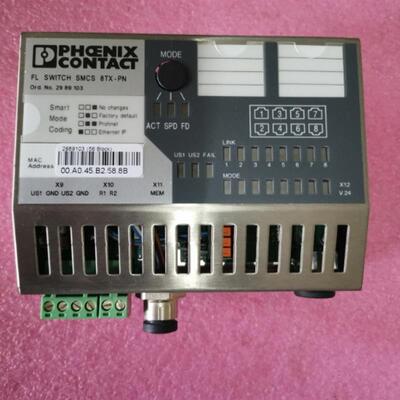 全新原装菲尼克斯 FL SWITCH SMCS 8TX-PN 2989103 无包装现询价