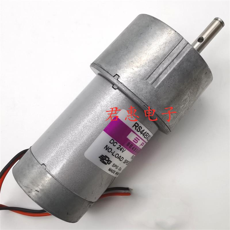 拆机进口S P G 直流减速电机RS44BXLC-A02 DC24V 19.7:1  236询价