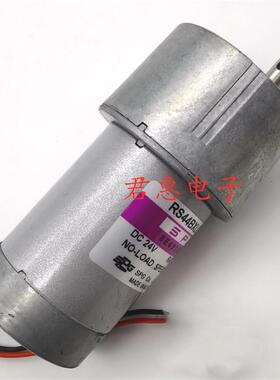 拆机进口S P G 直流减速电机RS44BXLC-A02 DC24V 19.7:1  236询价