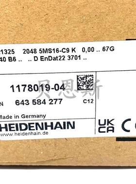ECN1325 2048 5MS16-C9 ID683643-04 1178019-04海德汉伺服编询价