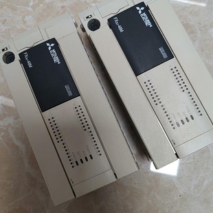 三菱PLCFX3U-48MT两台实拍20年份外壳有点发黄询价