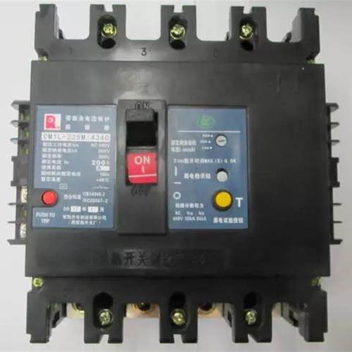 原装正品CM1L225M/4340 4P 200A带分励带辅助常熟开关厂漏电询价
