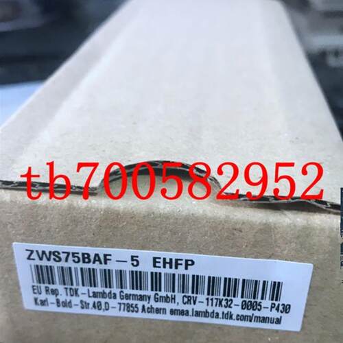 ZWS75BAF-5 5V TDK-Lambda 75W电源 全新原装 现货询价