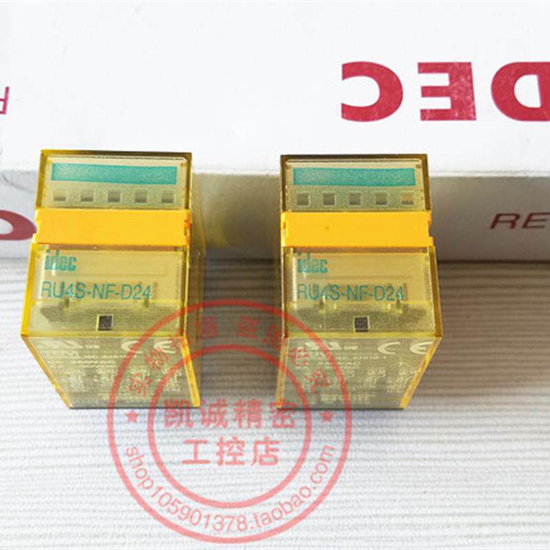 原装和泉IDEC继电器 RU4S-NF-D24  DC24V 现货正品 RU2S-NF-D询价
