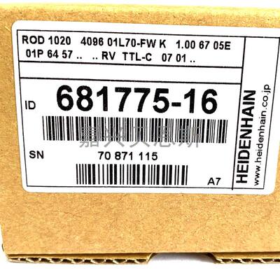 ROD1020 4096 ID681775-16海德汉原装5VTTL增量式旋转编码器询价