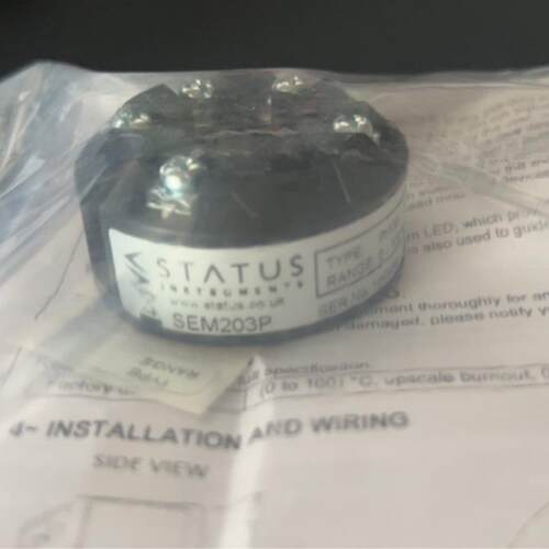 SEM203P 0-100度 STATUS全新原装温度变送器 现货询价