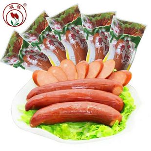 本溪双花干红香肠 原香味和蒜香味道两种 真空包装 100克