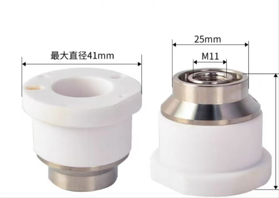 D41黑金钢陶瓷环D40.8*34万顺兴宏山切管机WTC-11陶瓷体20KW 柏楚