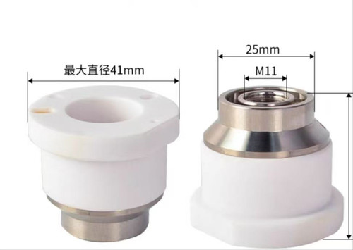 D41黑金钢陶瓷环D40.8*34万顺兴宏山切管机WTC-11陶瓷体20KW 柏楚