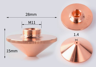 SP-F激光割嘴D28单层 适用于大族 嘉强 普雷 邦德 奔腾 宏山