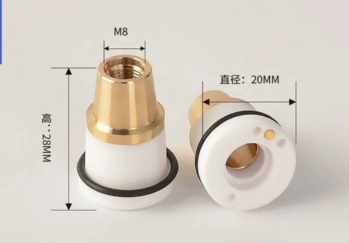 波刺M8*0.75三维陶瓷体 D20 H28 陶瓷环 适配BLT310T