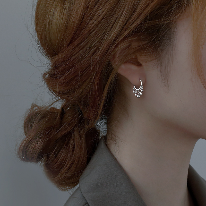 925纯银流苏耳扣