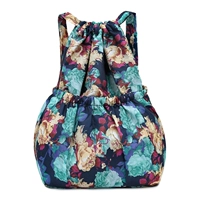 Большая вместимость+водонепроницаемый+1815 Retro Blue Flower