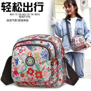 轻便中老年包 女斜挎包随身老人妈妈斜跨包奶奶背的小包包花布包