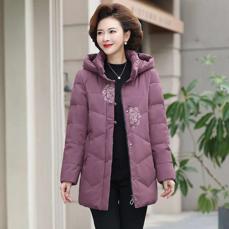 女装富太太美迪菲妈妈2023年春装新款官方旗舰店加厚妈妈装中老年