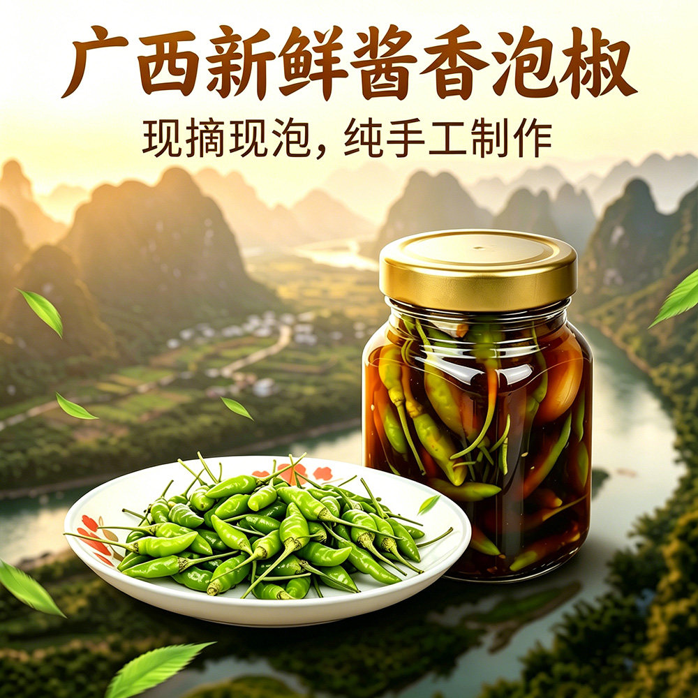 酱油泡小米辣超辣爽脆下饭