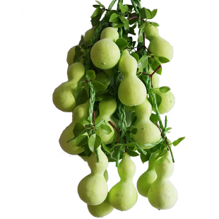 lmdec仿真葫芦串墙角悬挂装饰品 农家乐假水果蔬菜挂件棚顶挂饰