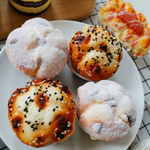 纸杯小水果蛋糕点心仿真装饰品