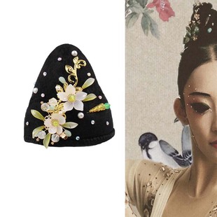 民族风古典舞寒依疏影舞蹈头饰桃李杯艺考独舞演出发包