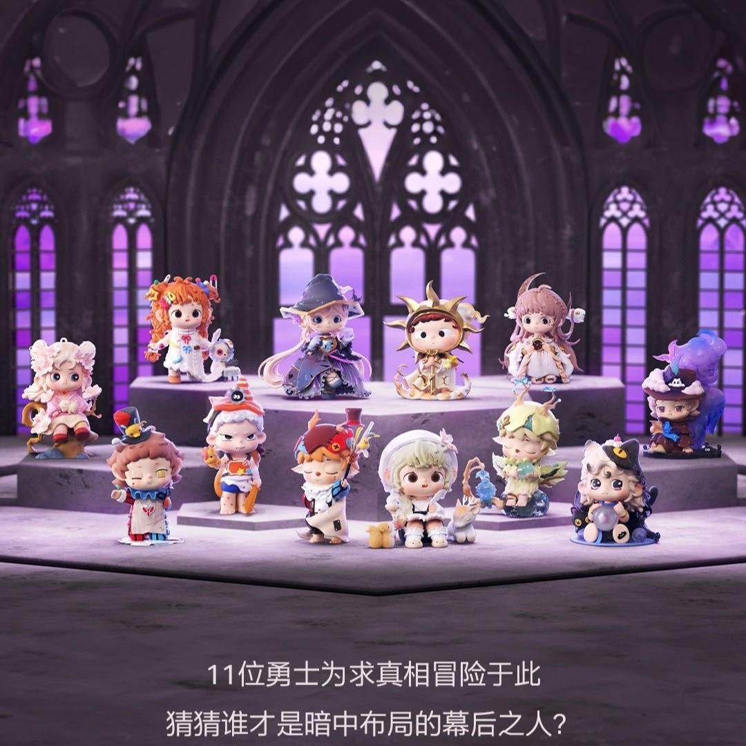 现货Heyone黑玩解救荞小姐潮玩盲盒MINI荞荞2025新款公仔手办摆件