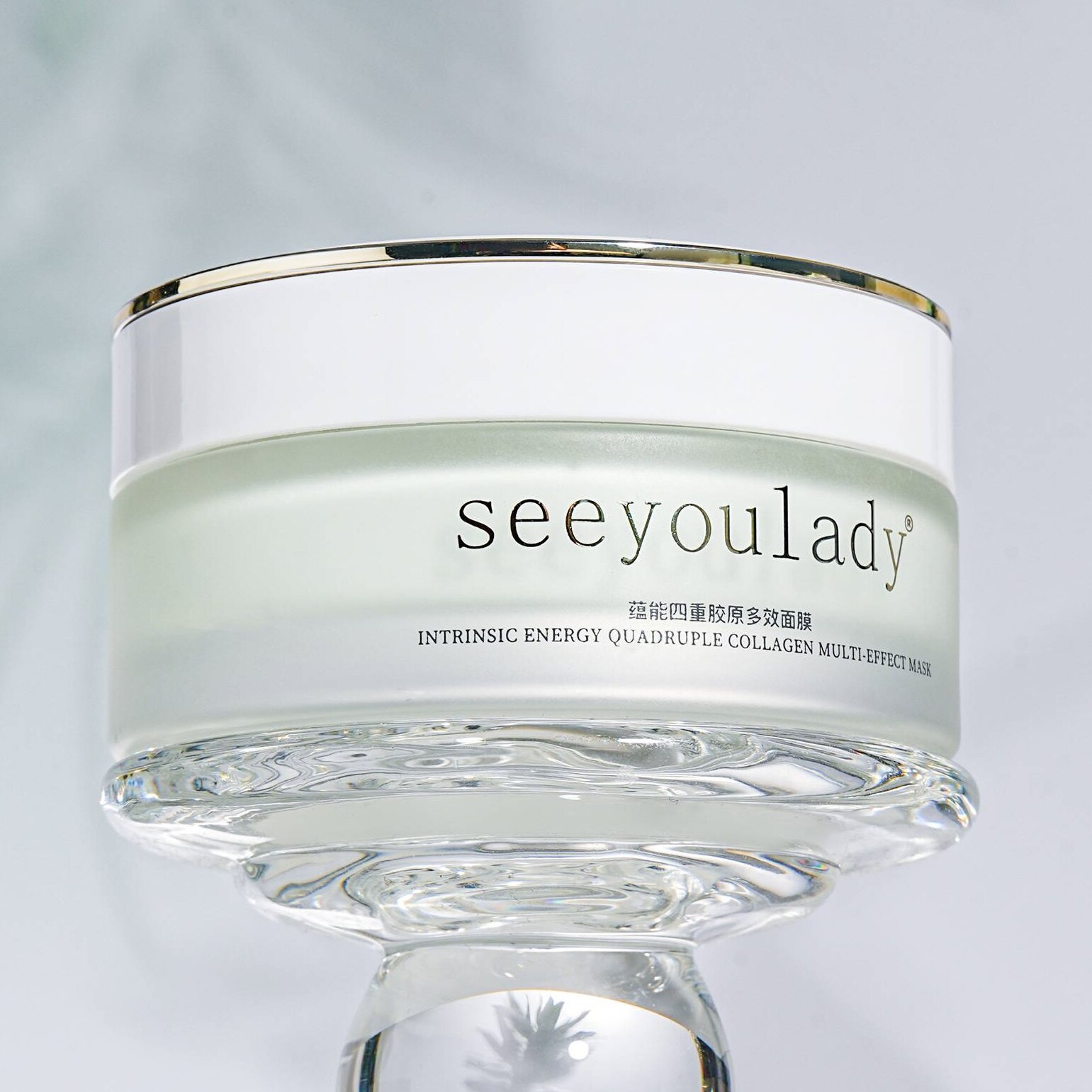 seeyoulady四重胶原蛋白涂抹面膜紧致弹润修护提亮补水凉感嫩肤图片