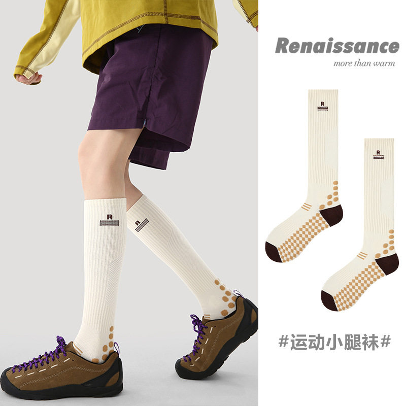 Renaissance女袜运动小腿袜跑步跳绳美腿显瘦健身瑜伽肌能压缩袜