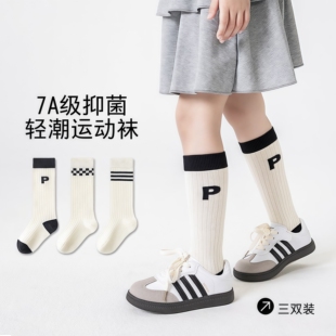 儿童袜子2025新款爆款女童袜夏薄款纯棉袜网纱袜配小皮鞋夏季袜子