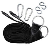 吊床专用绑带绑绳双环树带多环树带菊绳延长带秋千吊绳子加长绳配