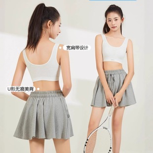 初高中生运动内衣少女童防震跑步瑜伽青春发育期背心文胸春季新款