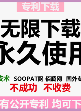 中国外国专利全文查询下载 申请名称检索著录项目清单表格导出