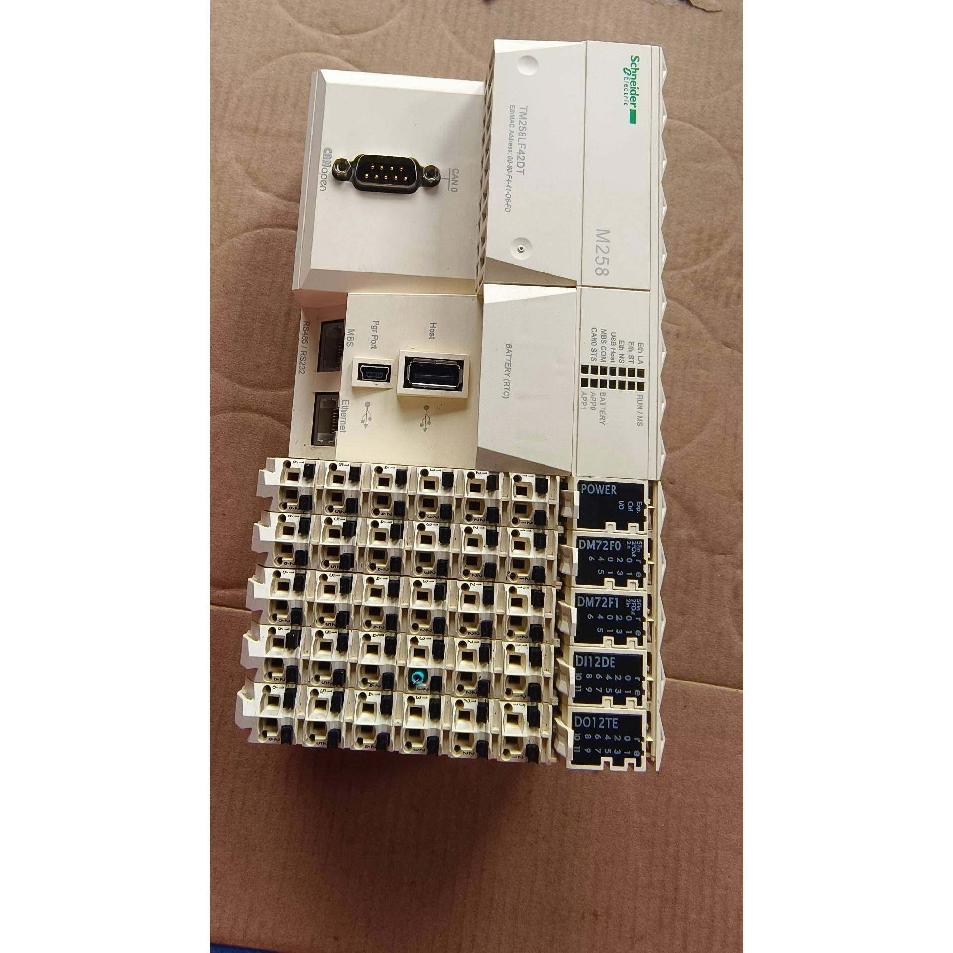 拆机现货施耐德PLC扩展模块TM258LF42DT P议价询价