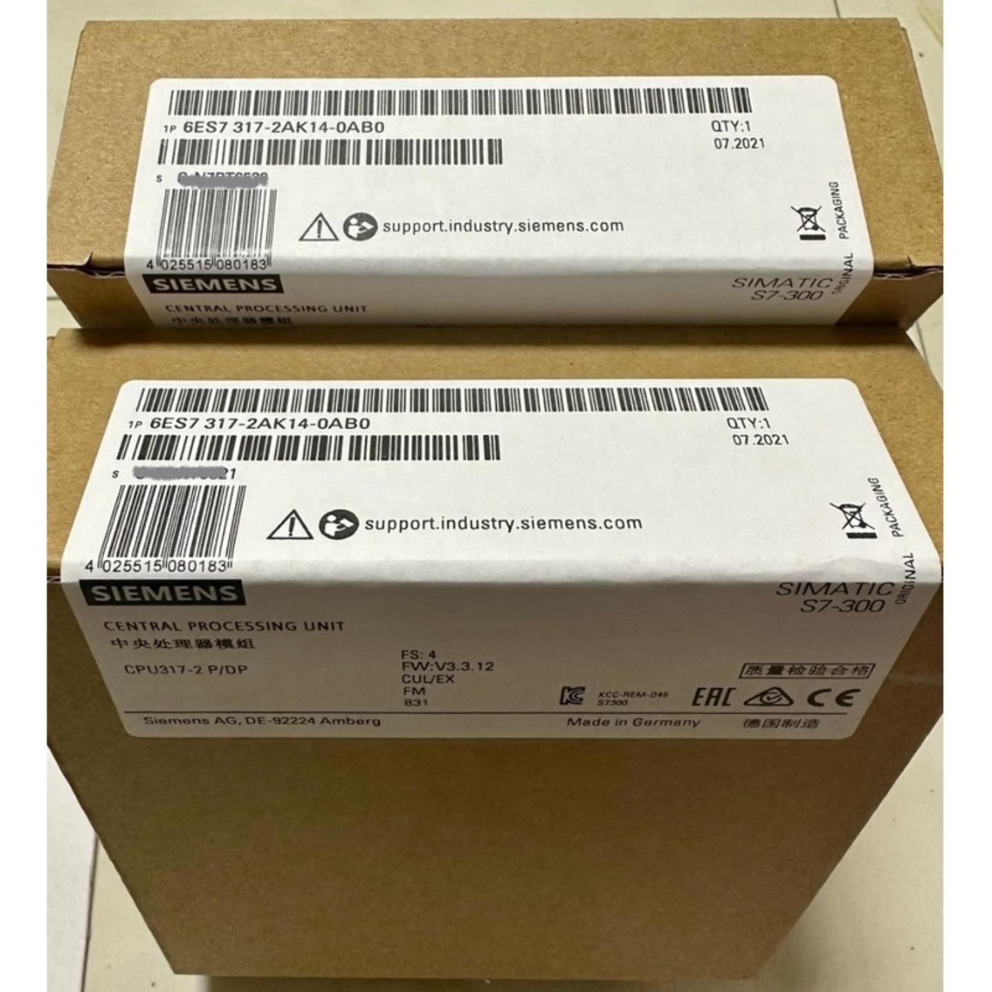 6ES7317-2AK14-0AB0西门子模块配件齐全质询价