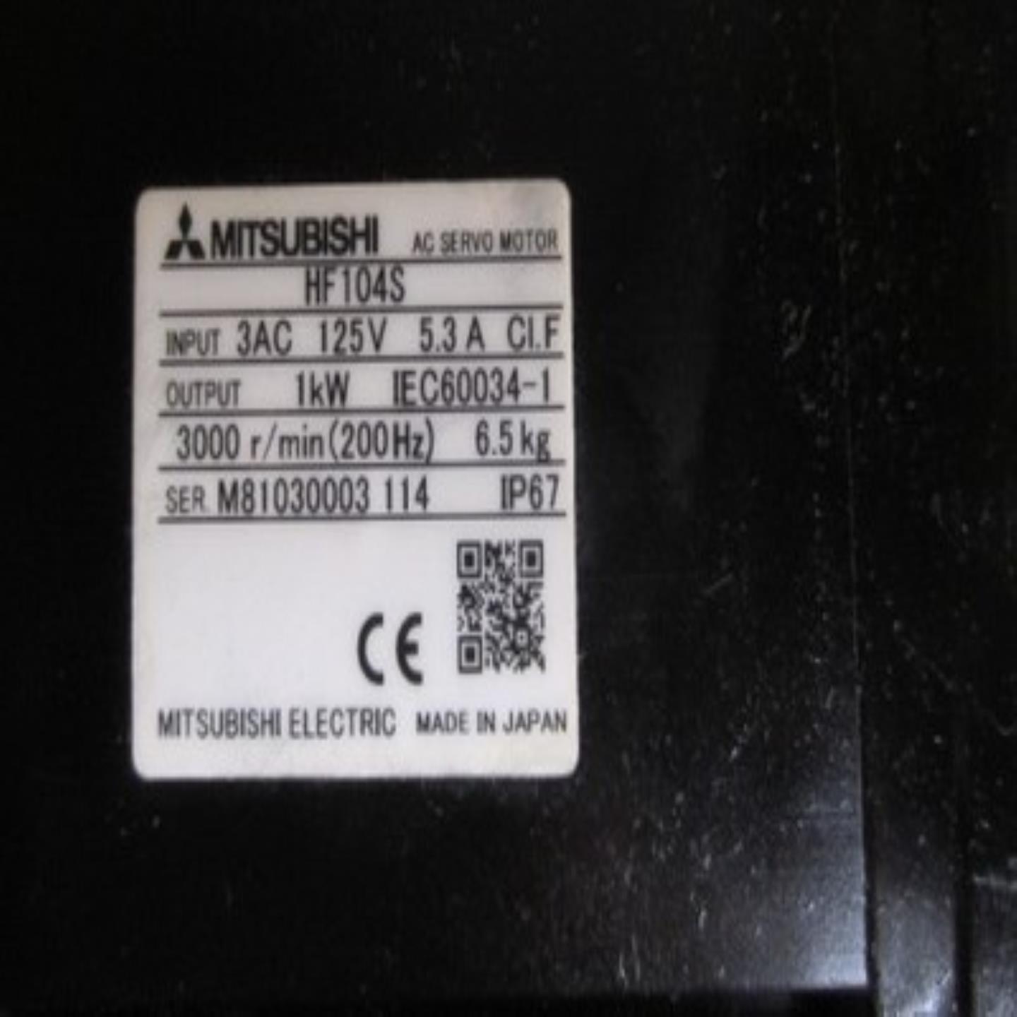 三菱伺服电机HF104S-A48询价