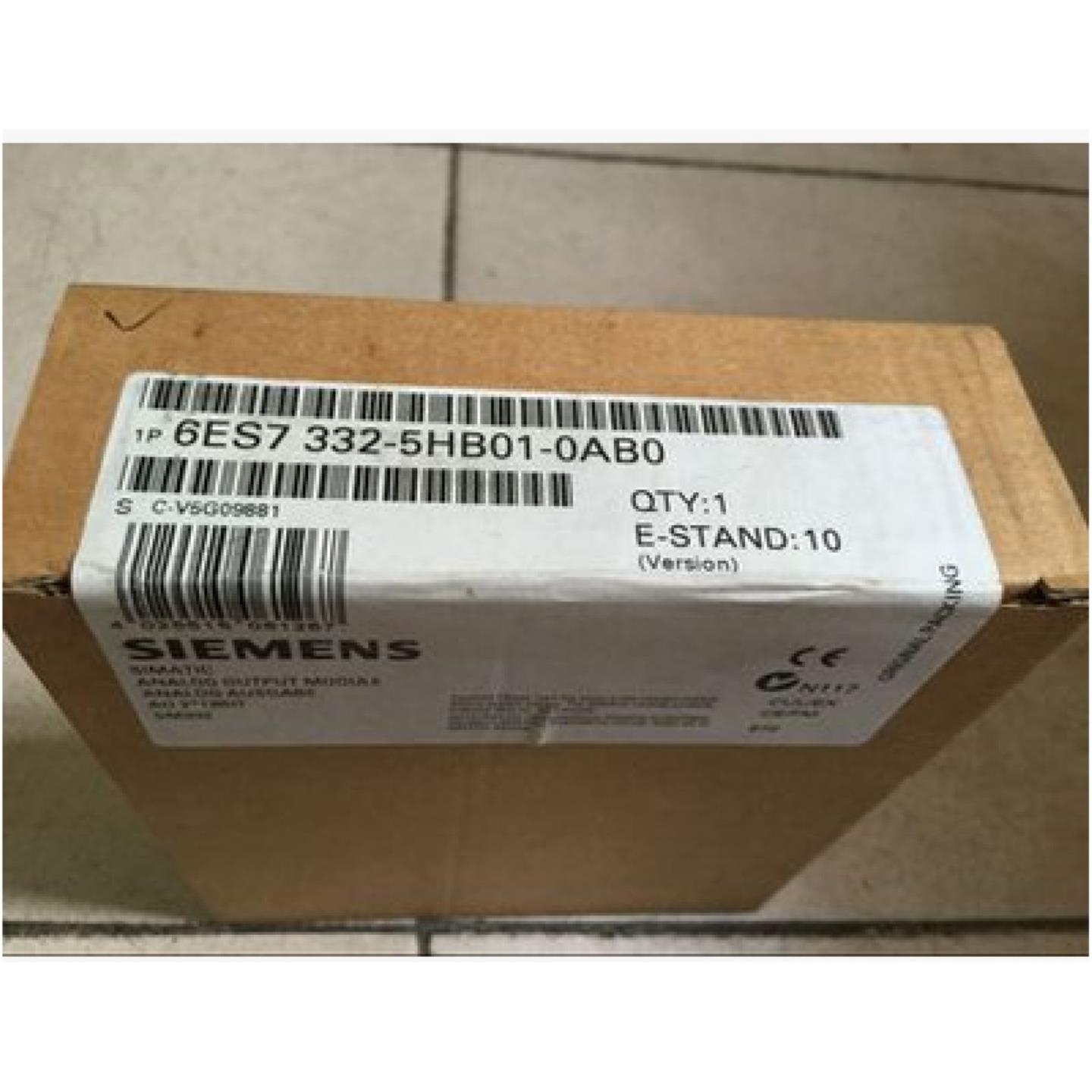 6ES7 332-5HB01-0AB0西门子S7-300PLC模拟模块6ES73325HB01询价