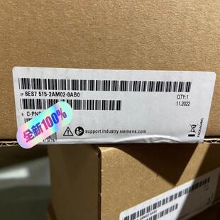 议价品～西门子6ES7515 0AB0未拆封保内CP询价 2AM02