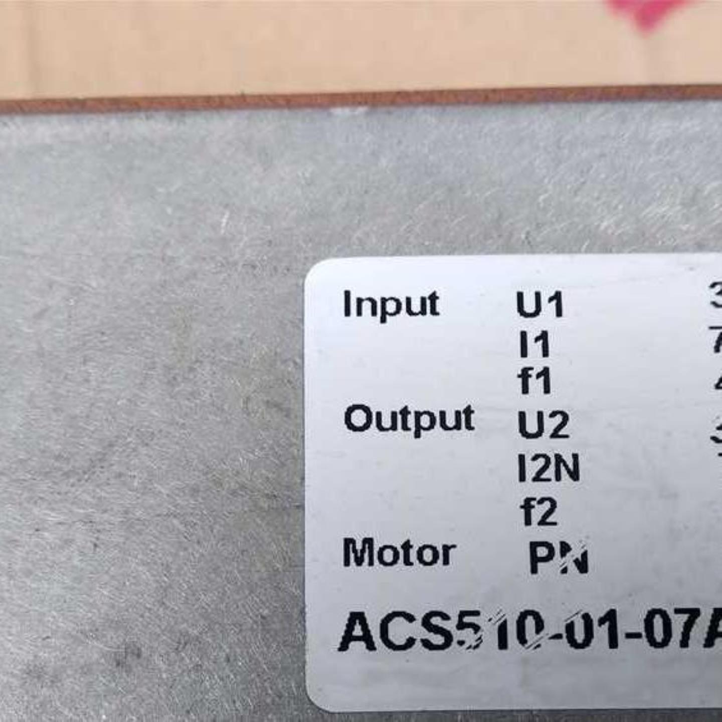 二手拆机 ABB变频器ACS510-01-07A2-4 3K询价