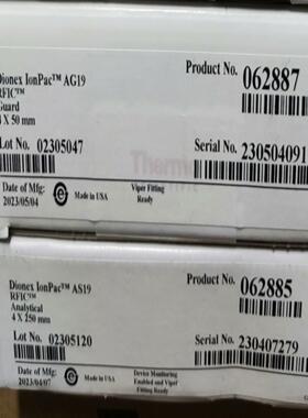 赛默飞阴离子色谱柱AS-11HC-052960+052962 AS19-062885+06询价