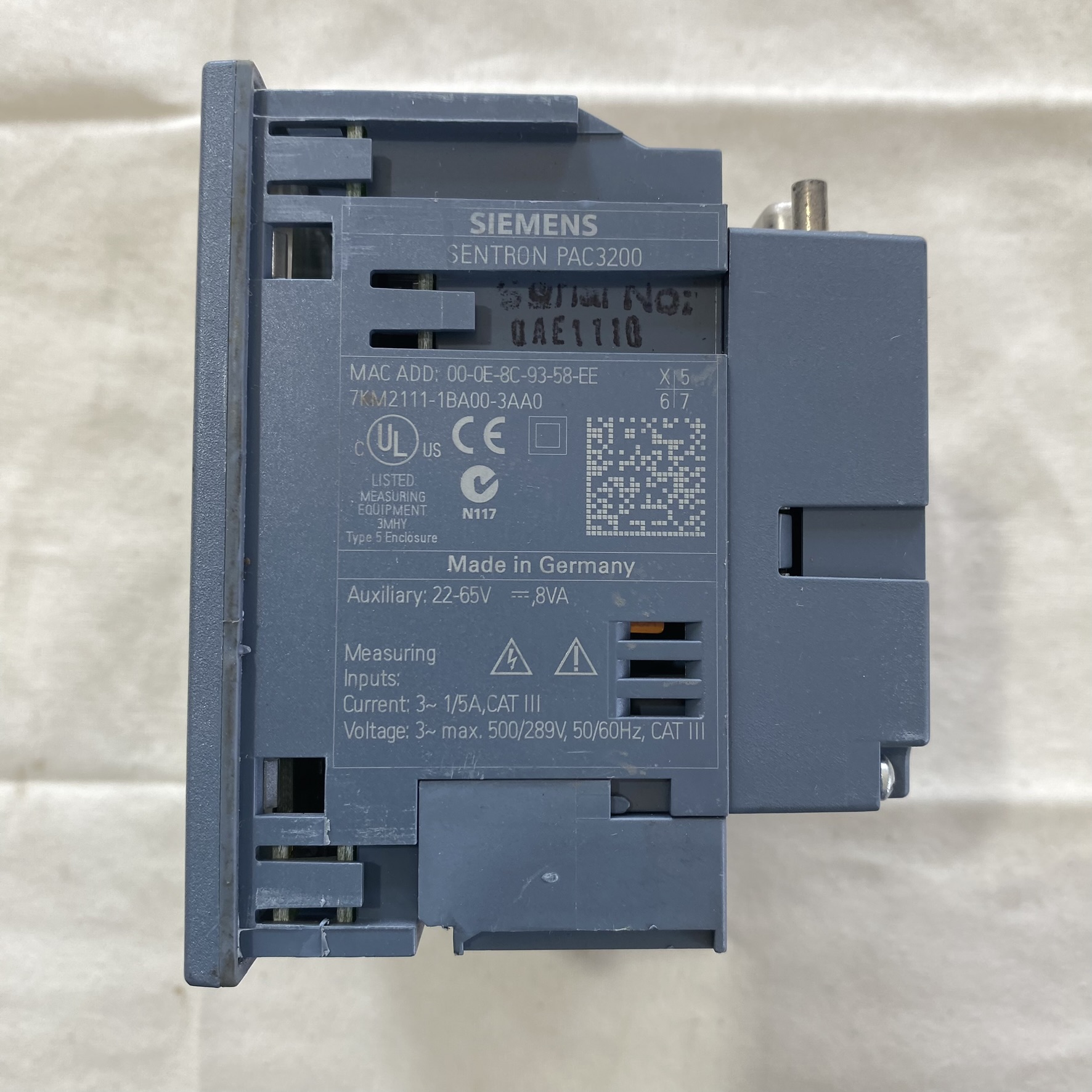 西门子测量仪7KM2111-1BA00-3AA0仪器仪表智能电压表电流表询价