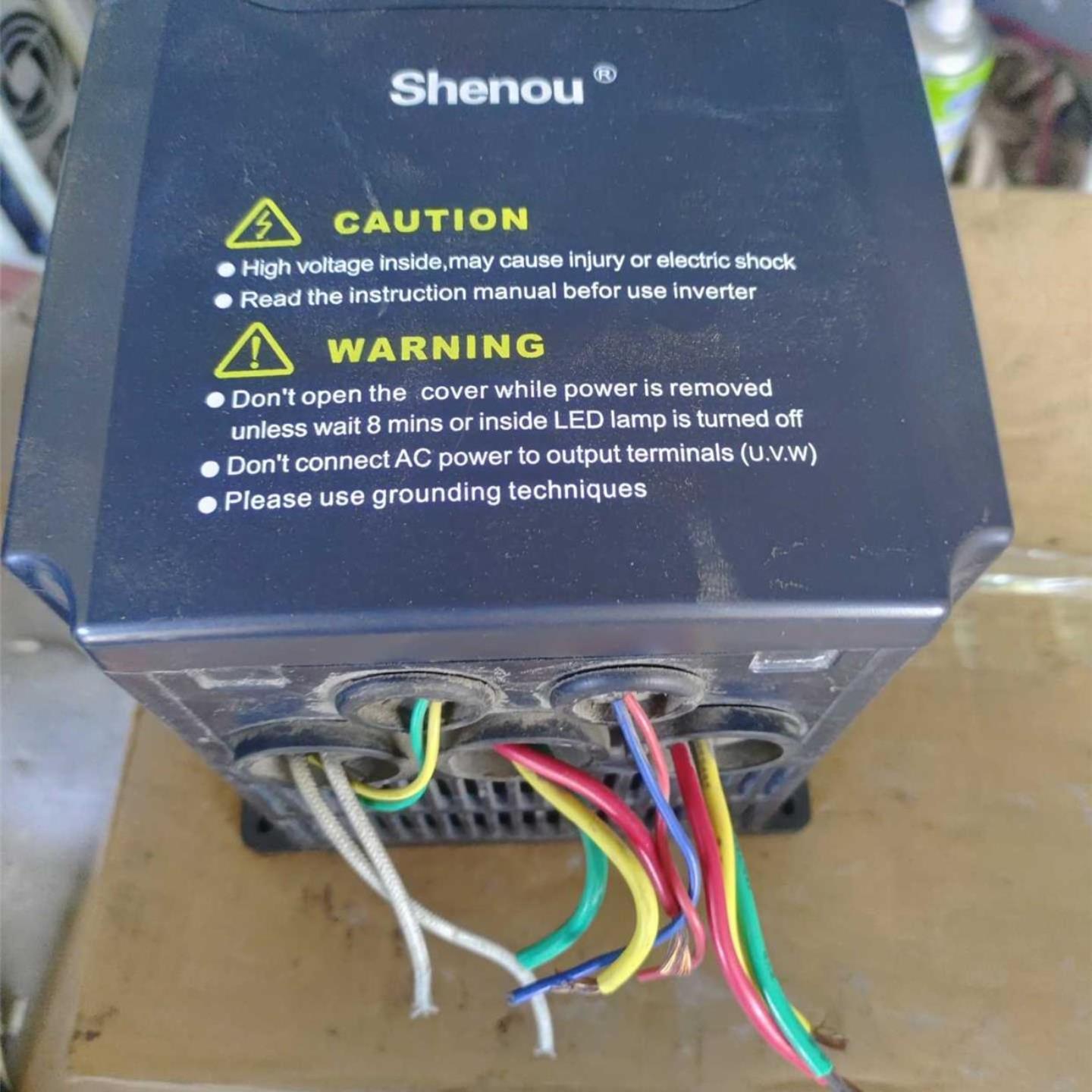 申欧变频器S0B一V600一G4A一4K二手拆机实拍4KW3询价