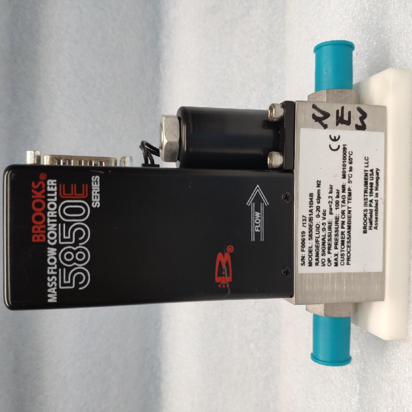 BROOKS布鲁克斯气体质量流量计 5850EB1A1B4B 0-20slpm N2 询价