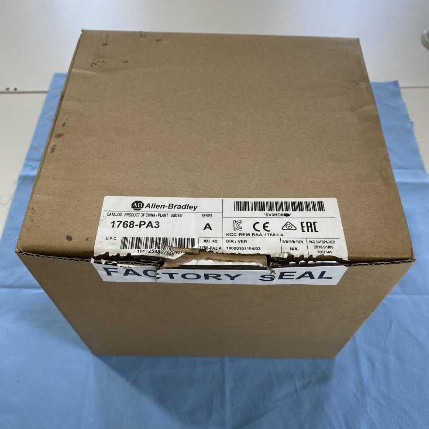 AB罗克韦尔可编程控制器1768-PA3 A控制模块PLC输入输出模块询价