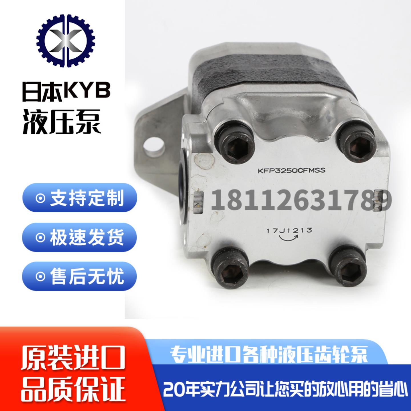 日本KYB齿轮泵KFP3250CFMSS原装进口询价