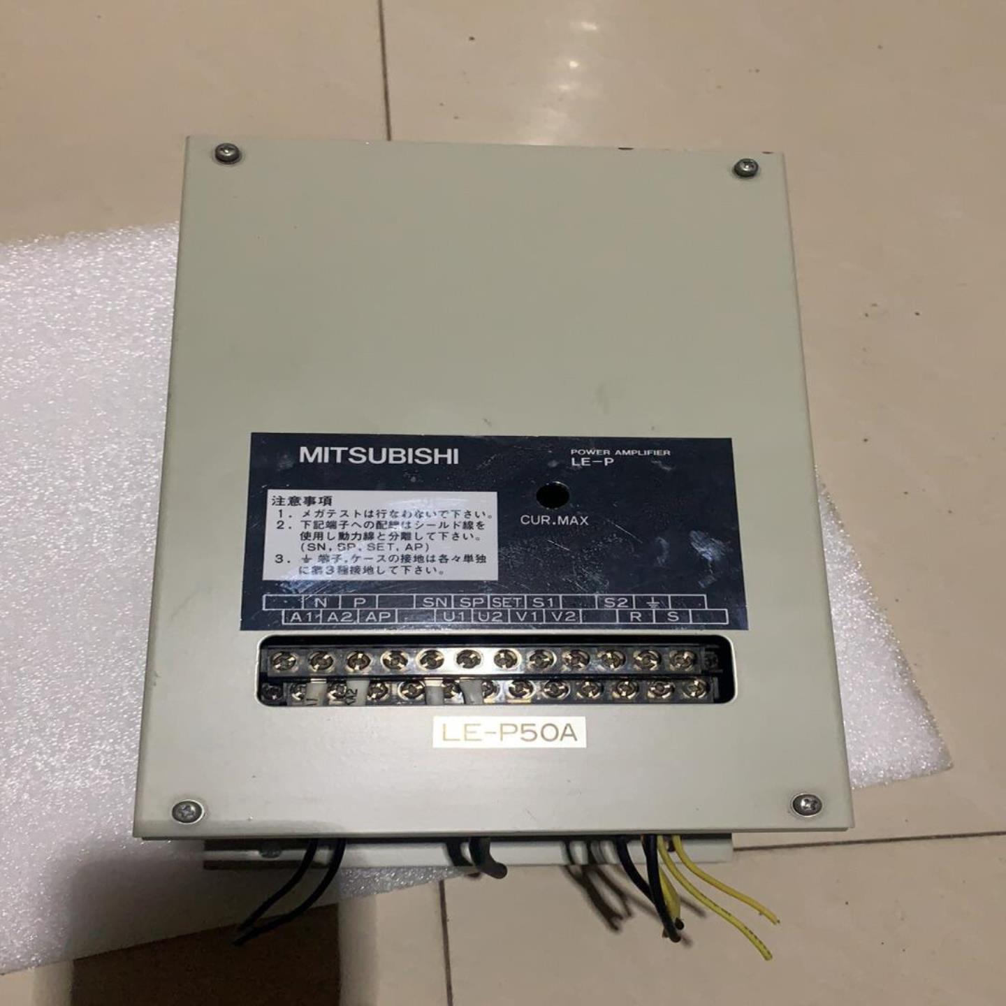 岚岚机械三菱功率扩大器型号LE-P50A拆机包好成色漂亮询价