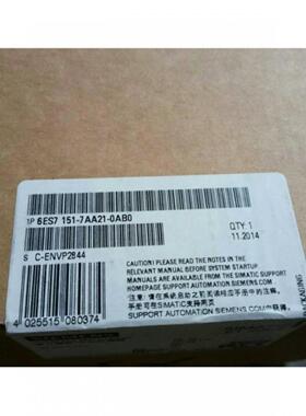 6ES71517AA210AB0全新西门子ET200S CPU模块6ES7151-7AA21-0A询价